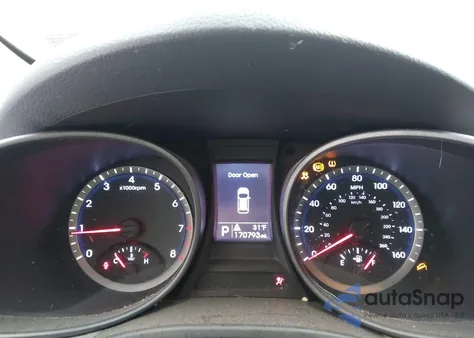 2014 Hyundai Santa Fe Sport 2.4L z USA, uszkodzony, nr VIN 5XYZT3LBXEG203783